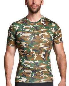 Chemises de compression pour hommes légères et ajustées, couleur unie, haute qualité, séchage rapide, antibactériennes - Product Image 1
