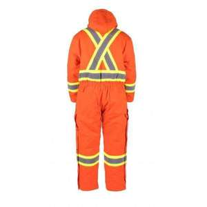 Custom Design High Visibility <b>Waterproof</b> Reflective Breathable Safety Coverall Unisex Winter <b>Working</b> Coveralls - Product Image 3
