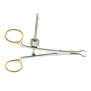 Pinces de réduction pointues en acier inoxydable, instrument chirurgical vétérinaire à verrouillage osseux, manuel, certifié CE par Grip Surgical - Product Image 3