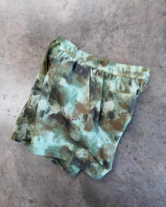 Ensemble de jogging streetwear personnalisé en nylon, coupe-vent camouflage imprimé, ripstop, unisexe, veste à manches longues et short de survêtement - Product Image 4