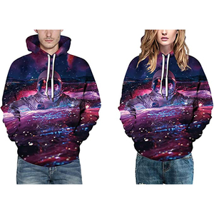 High Quality 500 GSM 100% Cotton Fleece Custom Logo Streetwear Thick Heavyweight Oversized Pullover Hoodies for Men Printed - Product Image 1