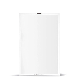 Panel de Pared de Cristal de Carbono, Calentador de Habitación Ultra Delgado de Infrarrojos Lejanos de 600W para Dormitorio y Sala de Estar - Product Image 1
