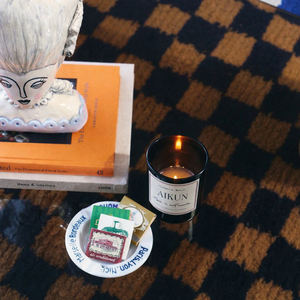 Bougie aromatique personnalisée AIKUN, bougie parfumée en cire de soja naturelle avec emballage à étiquette privée pour mariage - Product Image 3