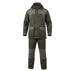 Combinaison de chasse d'hiver durable, imperméable, respirante, résistante au vent, veste et pantalon de pluie pour la randonnée et le camping - Product Image 2