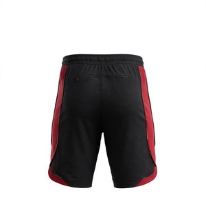 Shorts Bermuda Homme Noir et Rouge en Velours Côtelé Respirant avec Cordon de Serrage, Poches et Taille Élastique – Style Décontracté et Sportif - Product Image 2