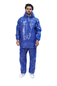 Imperméable jetable en PE – Couverture de pluie d'urgence portable en forme de balle pour la randonnée, le camping, les voyages et les activités de plein air – Unisexe - Product Image 5