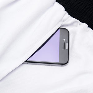 Pantalones Cortos de Baloncesto de Diseño Retro Personalizados, Lona 100% Poliéster, Sólidos, Casuales, Deportivos, Marca Privada - Product Image 6