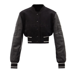 Chaquetas Varsity Personalizadas al por Mayor para Mujer, Chaquetas Letterman de Lana y Cuero de Primera Calidad a Precios Razonables - Product Image 6