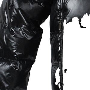 Nueva Parka de Invierno para Hombre, Chaqueta Acolchada Personalizada con Cierre de Cremallera, Tela de Lona con Diseño de Corazón, Relleno de Algodón, Resistente al Viento y Transpirable - Product Image 5