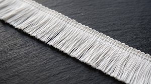 Bordure en franges de coton épais pour rideaux, tissus d'ameublement et articles d'ameublement - Product Image 2
