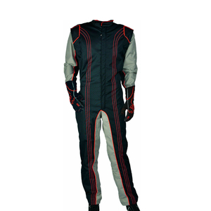 High Quality Sublimation Printed Plus Size Unisex Karting Racing Suit Cardura Fabric % Polyester Waterproof Breathable WEAR - Product Image 5