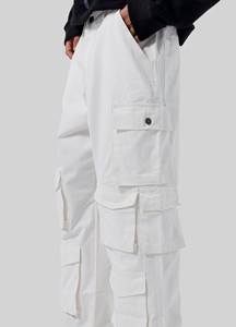 Pantalon cargo ample ICEBOX imperméable 100% coton, taille élastique, léger - Product Image 4