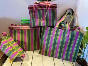 Bolsas de compras de nylon Plástico de polipropileno reciclado sostenible Hecho EN LA India-Opciones a granel PP tejido grande ecológico - Product Image 2