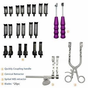Sistema de Retracción Espinal Manual para Cirugía Ortopédica, Instrumentos Quirúrgicos, Placa Cervical Anterior, Juego de Balde Set By Grip Surgical - Product Image 4