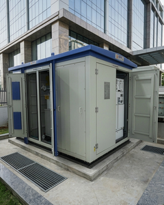 20kV 400V 630 kVA Compact Substation Oil Cooled Type ONAN ONAF Copper Winding Package <b>Transformer</b> System - Product Image 3