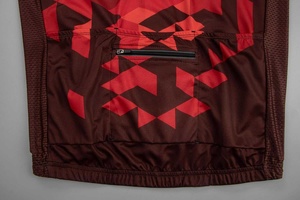 Ensemble maillot et short de cyclisme unisexe personnalisé, respirant, à manches courtes, tenue de vélo pour équipe - Product Image 4
