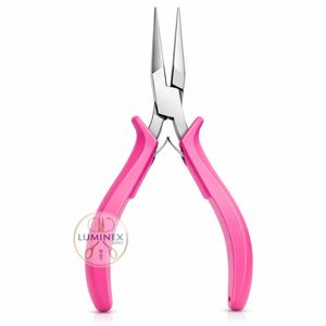 Pince à bec semi-plat semi-pointu, outil de précision pour la fabrication de bijoux, outil manuel professionnel en acier inoxydable de haute qualité, léger - Product Image 3