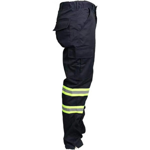 Pantalones de Trabajo de Algodón de Alto Rendimiento con Múltiples Bolsillos, Resistentes al Desgaste, Anti-Chispas, Anti-Abrasión y Anti-Escaldaduras - Product Image 1