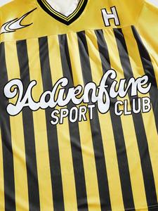 Maillot de football américain personnalisé 2026 en gros – T-shirt d'entraînement ample et épais en maille, coupe oversize, style streetwear, haut de performance - Product Image 5