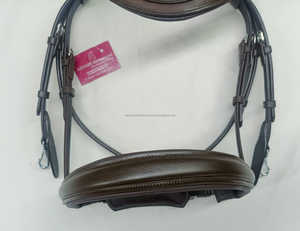 Brida de cuero de caballo con acabado natural marrón de alta calidad Producto de Fabricante Mayorista de cuero genuino - Product Image 2