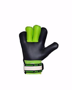 ถุงมือผู้รักษาประตูฟุตบอล PU ราคาส่ง สำหรับเล่นกลางแจ้ง ป้องกันน้ำ กันลื่น ระบายอากาศได้ดี ปิดด้วยแถบตีนตุ๊กแก ระดับมืออาชีพ - Product Image 1