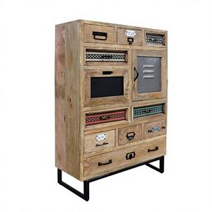 Armoire à tiroirs en bois Armoires de salon Nouvelles armoires avec meubles de chambre en bois massif avec meubles de salon de luxe - Product Image 2