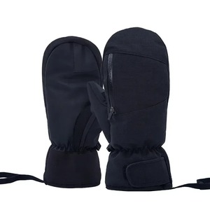 OEM Custom Logo Men's Winter Ski <b>Gloves</b> Self Heating Waterproof Warm Snowboarding Snow Touch Screen Compatible Hook Loop Ski - Product Image 3