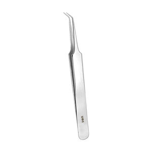 Pince à épiler technique de précision UBI UBI-61412 en acier inoxydable durable de 11,5 cm, outil multifonction à pointe fine pour extensions de cils - Product Image 1