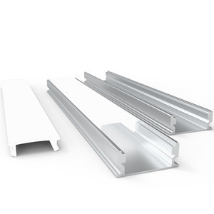 Perfil de Aluminio Anodizado Hecho en Vietnam para Disipador de Calor LED con Opciones de Forma Variadas, OEM y ODM - Product Image 3