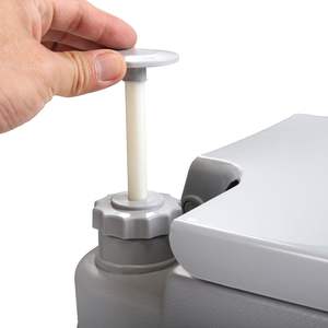 Inodoro portátil de 5 galones para acampar para viajes al aire libre - Product Image 6