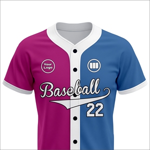 Custom Made Baseball Jersey OEM Supplier Breathable Quick Dry Team Uniform Half Front Autumn Summer Lightweight Sportswear Bulk - Product Image 4