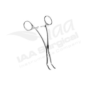 Pinza Vascular Atraumática de Alta Calidad, Manual, de Acero Inoxidable, Instrumento Quirúrgico de Hemostasia, Clase I, Certificado CE - Product Image 4