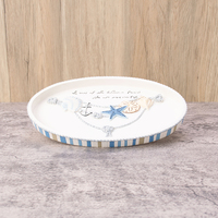 Ensemble de 6 supports de salle de bain modernes en résine écologique pour la douche et les accessoires de toilette à domicile