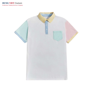 Sublimación Camisetas de golf en blanco Camisetas lisas Logotipo personalizado Polo Camiseta Impresión Polos para hombres - Product Image 1