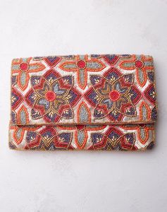 Bolso de Mano Tipo Sobre con Cuentas Bordadas de Lujo para Bodas, Fiestas, Bolso de Hombro Elegante, Vintage, Moderno, para Mujer - Product Image 6