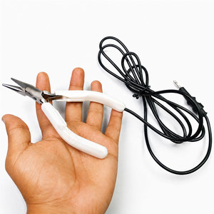 Pince à bec courbé de haute qualité en acier inoxydable pour soudure de bijoux permanents, outils de fabrication de bijoux personnalisables - Product Image 5