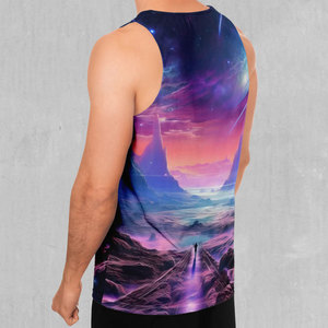Chaleco Deportivo Sublimado Personalizado, 100% Poliéster, Secado Rápido, Camiseta sin Mangas Sublimada para Hombre - Product Image 4