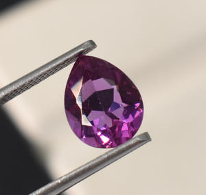 Rhodolite grenat poire facettes lâche calibré pierre précieuse 10X7mm 12X9mm 14X10mm 16X12mm poire coupe laboratoire pierre précieuse - Product Image 5