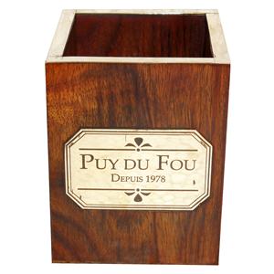 Bandeja para bolígrafos de madera 2025, nuevo diseño, organizador de escritorio de alta calidad, portalápices, decoración del hogar, oficina, artículo de regalo personalizado, portalápices - Product Image 1