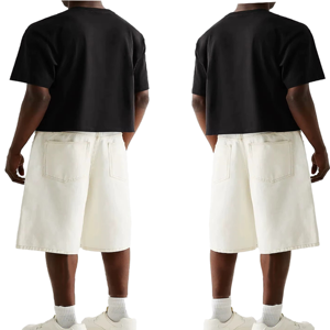 T-shirt pour homme, coupe classique, texture douce, ajustement facile, structure respirante, style minimaliste, pour climat chaud, usage quotidien. - Product Image 5