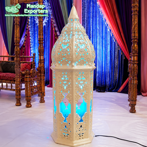 Lámparas Decorativas Iluminadas de FRP para Bodas Marroquíes, Lámparas de Decoración para Recepciones y Banquetes, Lámparas para Eventos en EE. UU. - Product Image 1