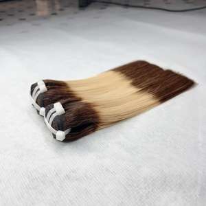 ผมต่อตรงแบบออมเบร CDYHAIRVN ผมแท้เวียดนาม สีทูโทน เงางามเป็นธรรมชาติ หนาปลายผม ดับเบิ้ลดรอน - Product Image 2