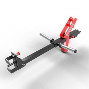 QLI QFSS058 Commercial Fitness Equipment Free <b>Standing</b> J <b>Squat</b> Single Sided Pull-Up Bars Extra Large Metal Plate Loaded Machines - Product Image 5