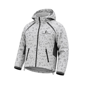 Custom Men's Hooded Windbreaker Jacket Waterproof Windproof Outdoor Hiking Camping Lightweight Camo Print Jacket OEM ODM Service - Product Image 1