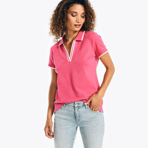Premium Quality New Fashionable Women Polo Shirt Made With Best Material Fitness Activewear <b>Cheap</b> Price Polo Shirts - Product Image 3
