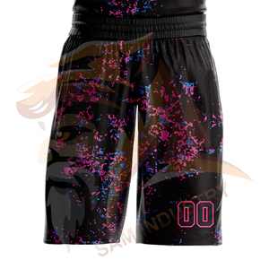 Ensemble d'uniformes de basketball personnalisés en polyester respirant à séchage rapide avec logo imprimé pour adultes – Vente en gros - Product Image 4
