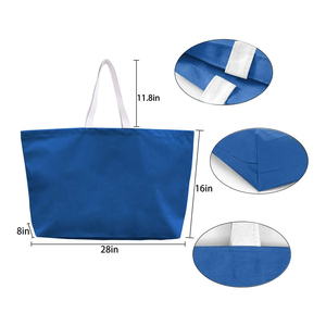 Custom Logo And Solid Color Printed Black Handbags Simple Stylish Canvas Cotton Tote <b>Bags</b> Reusable Eco-friendly For Online Sale - Product Image 5