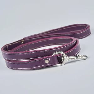 Correa de Cuero para Perro con Diseño Sólido y Moderno, Servicio OEM, Accesorios para Mascotas, Correa de Cuero para Perro en Venta - Product Image 1