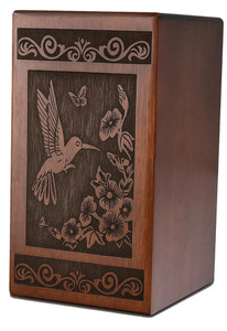 Urnes funéraires en bois pour cendres humaines adultes, personnalisables - Product Image 5
