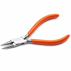 Pince à bec rond Groovy Looping pour la fabrication de bijoux de précision ZetomedPro - Product Image 1